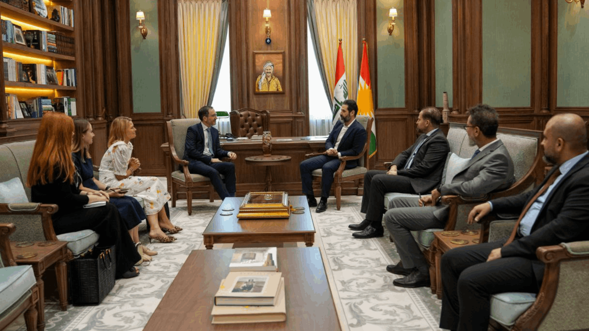  Deputy Prime Minister and British Ambassador met in Erbil
